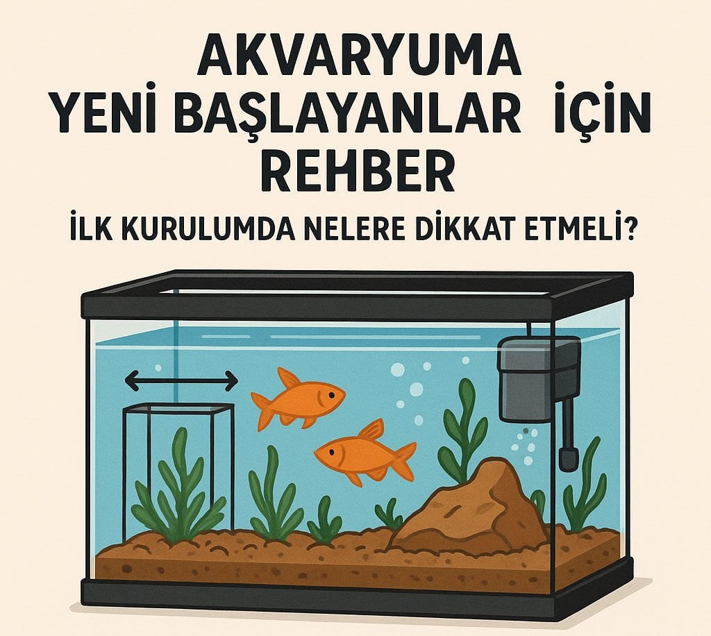 Akvaryuma yeni mi başlıyorsunuz? Doğru kurulum, balık seçimi ve ekipman önerileriyle sağlıklı bir başlangıç için rehberimizi inceleyin!