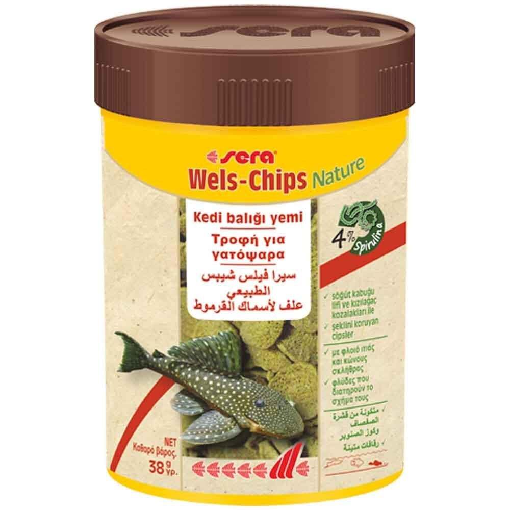 SERA WELS CHİPS NATURE 100 ML KUTU BALIK YEMİ