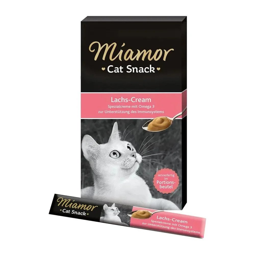 Miamor Cream Somonlu Kedi Ödülü 6*15 Gr