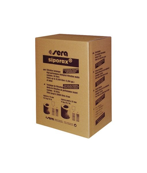 Sera Siporax - 50 Lt. Filtre Malzemesi