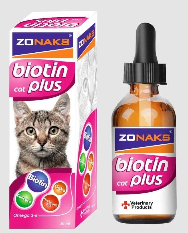 ZONAKS BİOTİN CAT PLUS 50 ML