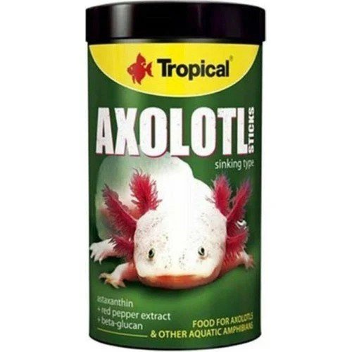 Tropical Axolotl Yem 250Ml/135G Kutu Su Semenderi Yemi