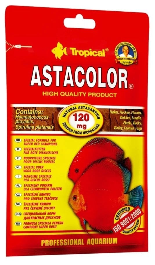 Tropical Astacolor 12g Kutu Balık Yemi