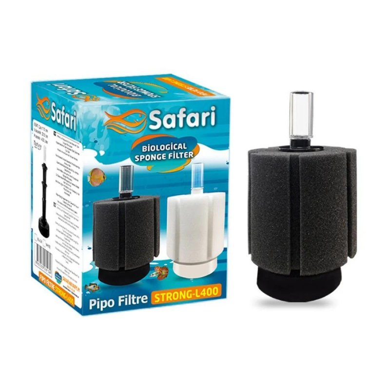 Safari L400 Üretim Pipo Filtresi Siyah