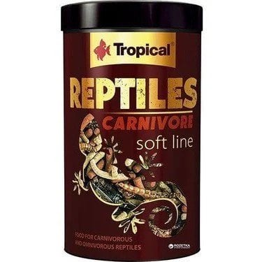 Tropical Reptiles Carnivore 250Ml/65G Kutu Kaplumbağa, Sürüngen Yemi
