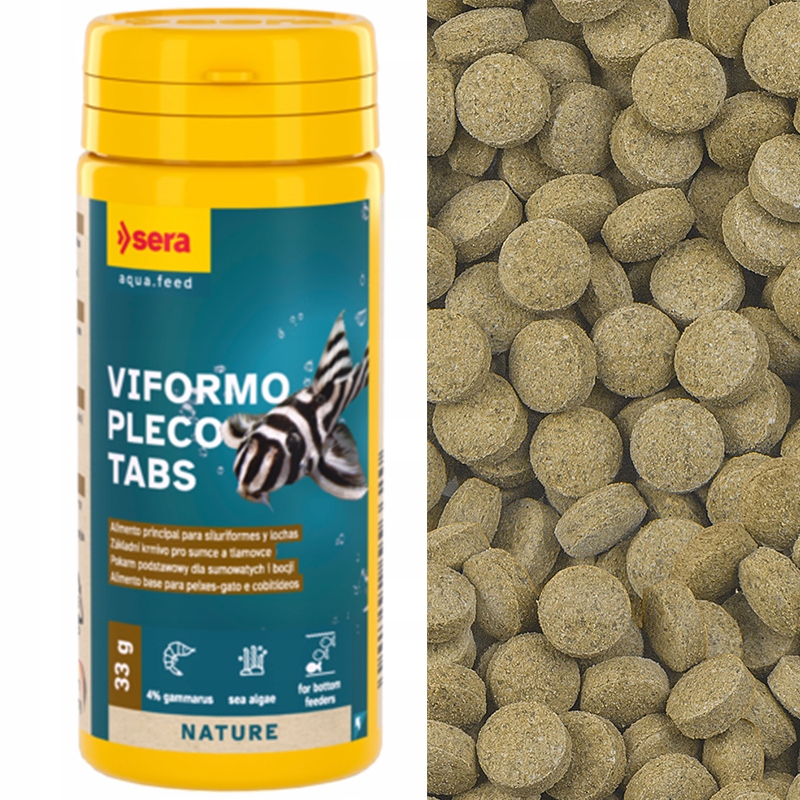 Sera Viformo Nature 50Ml Kutu Balık Yemi