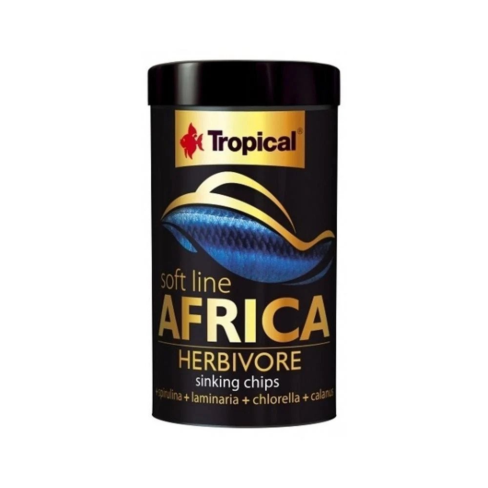 TROPİCAL SOFT LİNE AFRİCA HERBİVORE 130 GR / 250 ML KUTU BALIK YEMİ