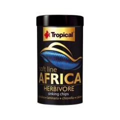 TROPİCAL SOFT LİNE AFRİCA HERBİVORE 130 GR / 250 ML KUTU BALIK YEMİ