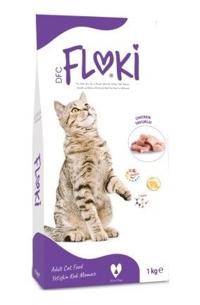 Floki Yetişkin Tavuklu Kedi Maması 1 kg