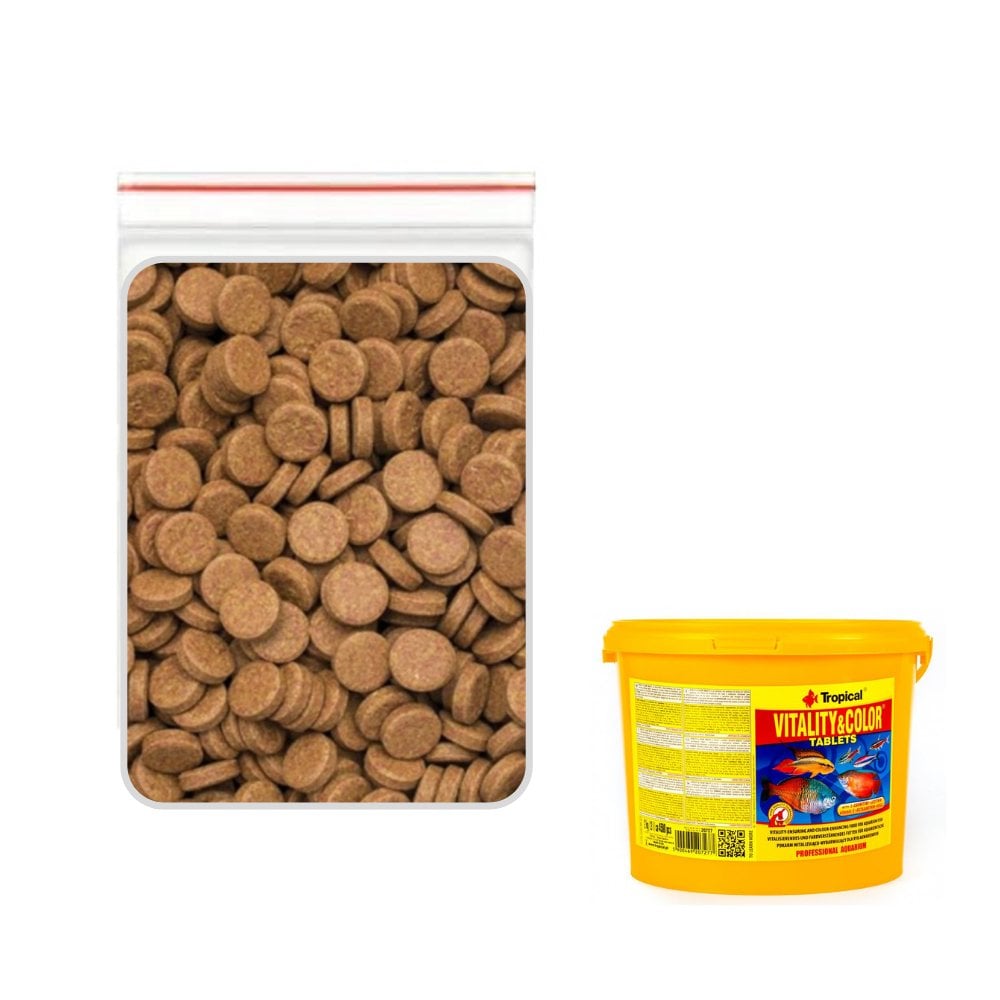 Tropical Tablet Vitality&Color 50Ad  Balık Yemi (Açık)