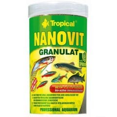 Tropical Nanovit Gran 250Ml/175 Gr Kutu Balık Yemi