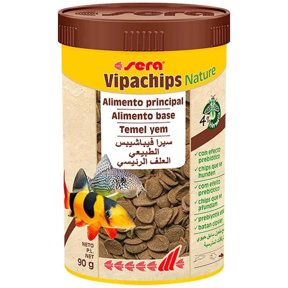 SERA VİPACHİPS NATURE 250 ML KUTU BALIK YEMİ