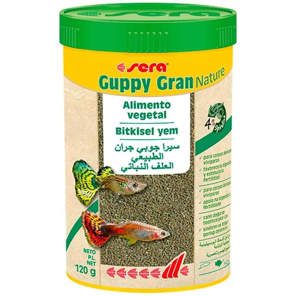 SERA GUPPY GRAN 250 ML KUTU BALIK YEMİ
