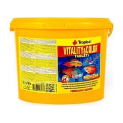 TROPİCAL VİTALİTY&COLOUR TABLETS 2 KG KOVA BALIK YEMİ