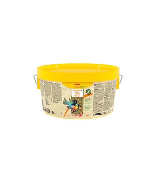 SERA O-NİP NATURE - 2200 ML (2150 TABLET) KOVA BALIK YEMİ