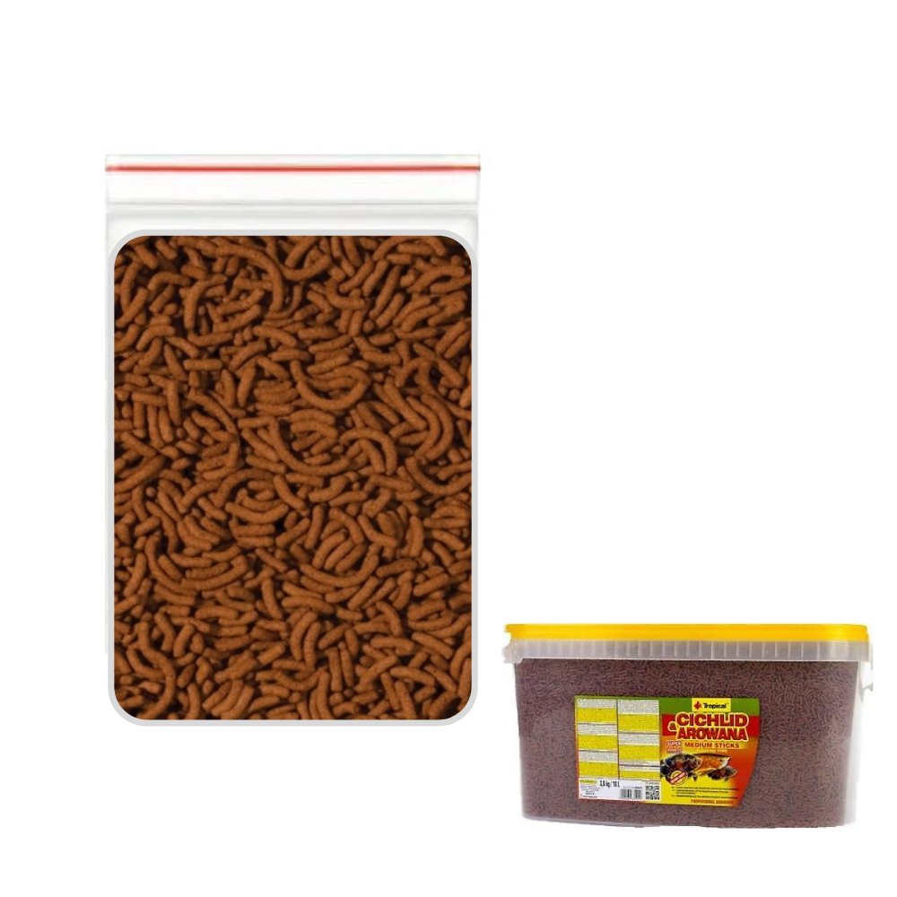 TROPİCAL CİCHLİD&AROWANA MEDİUM STİCKS 100GR  BALIK YEMİ (AÇIK)