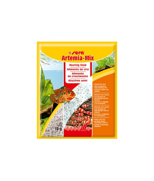 Sera Artemia-Mix 18 Gr Paket Balık Yemi