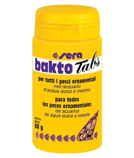 Sera Bakto Tabs 100 Ml / 68 Gr. Kutu Balık Yemi