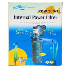 UNİSTAR POW 300-1L 8W 500LT./S İÇ FİLTRE AKVARYUM KAFA MOTORU