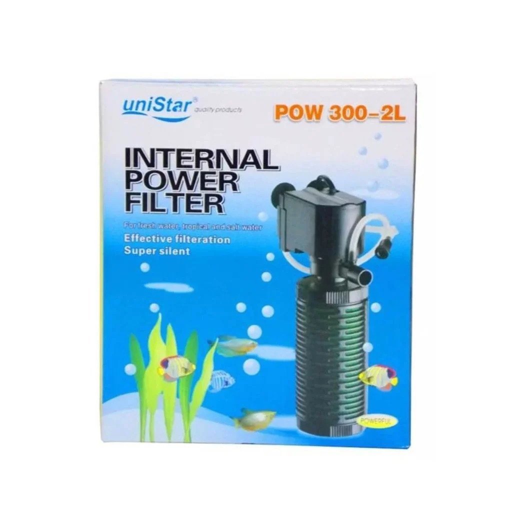 UNİSTAR POW 300-2L 12W 700LT./S İÇ FİLTRE AKVARYUM KAFA MOTORU