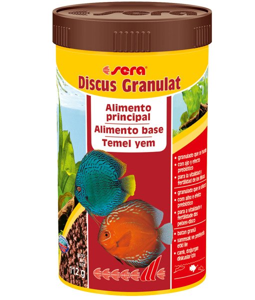 Sera Discus Granulat - 250 Ml / 112 Gr Kutu Balık Yemi