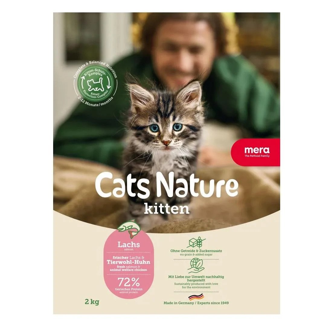 Mera Nature Kitten Somon 2 kg Kedi Maması