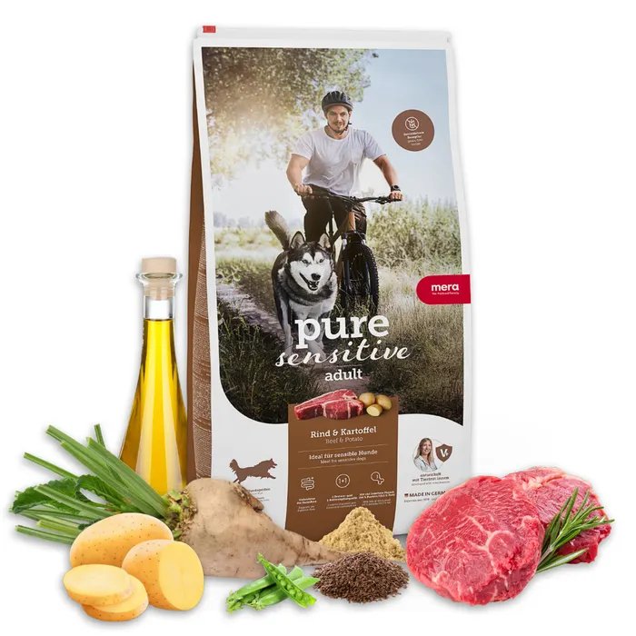 Mera Pure Sensıtıve Sığır Etli 4 Kg Köpek Maması