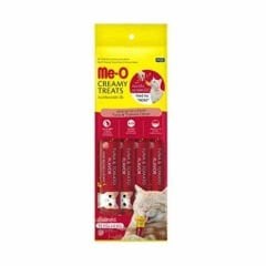 ME-O CREAMY TREATS TAVUK KARACİĞER VE KEÇİ SÜTLÜ EK BESİN VE KEDİ ÖDÜLÜ 4X15GR