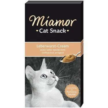 Miamor Cream Ciğerli Kedi Ödülü 6*15 Gr