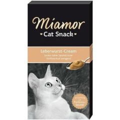 Miamor Cream Ciğerli Kedi Ödülü 6*15 Gr