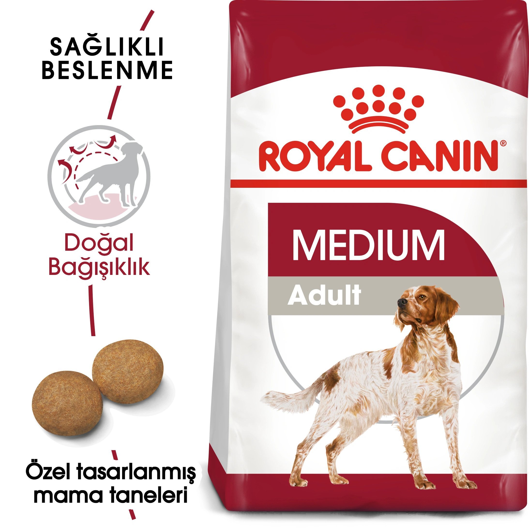 Royal Canin Adult Medium Köpek Maması Paketten Bölme 1Kg
