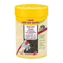 Sera Goldy Color Spirulina Nature - 100 Ml / 39 Gr. Kutu Balık Yemi