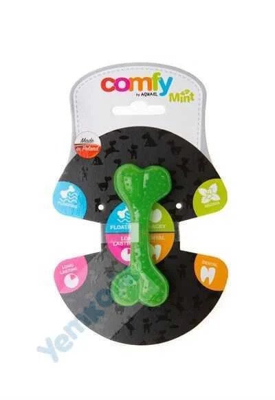 113381-AQUAEL-COMFY TOY DENT.BONE MINT 8,5CM GREEN OYUNCAK