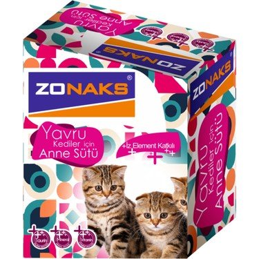 ZONAKS YAVRU KEDİ ANNE SÜTÜ TOZ 15 GR