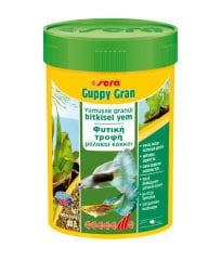 SERA GUPPY GRAN  - 100 ML / 48 GR. KUTU BALIK YEMİ