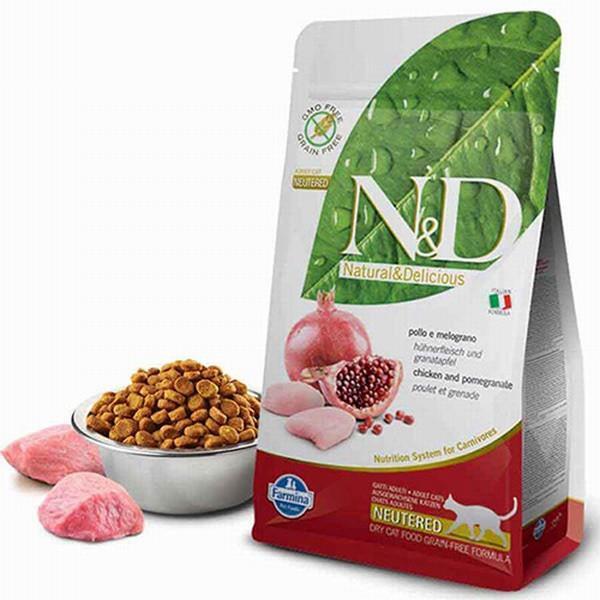 N&D Prıme Tavuk&Nar Kısır 10 Kg Kedi Maması