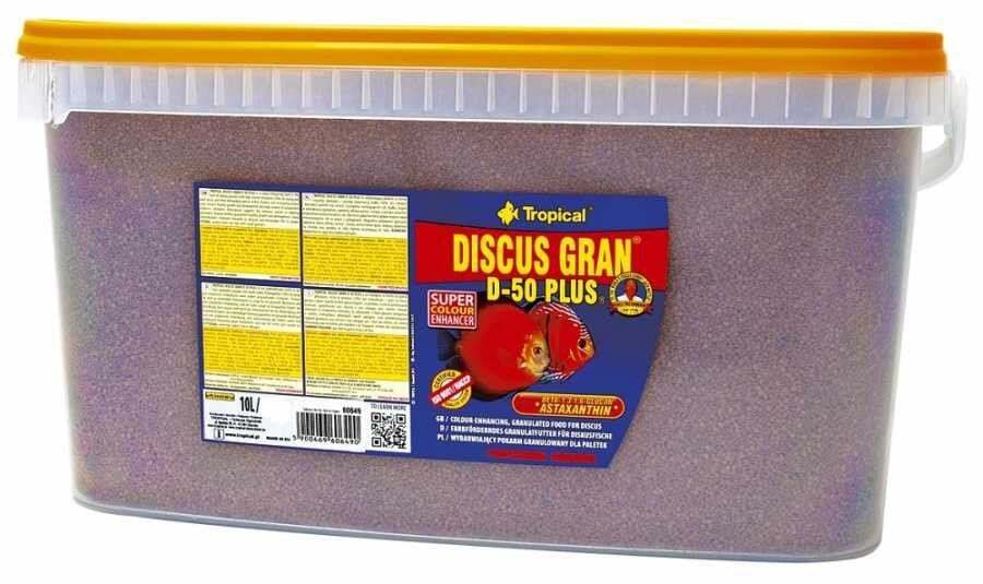 Tropical Discus Gran D-50 Plus 100Gr.  Balık Yemi (Açık)