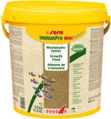 SERA IMMUNPRO MİNİ NATURE 10 LT - 5,4 KG KOVA BALIK YEMİ