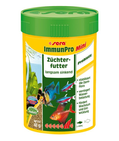 Sera ImmunPro Mini -100 Ml / 48 Gr. Kutu Balık Yemi