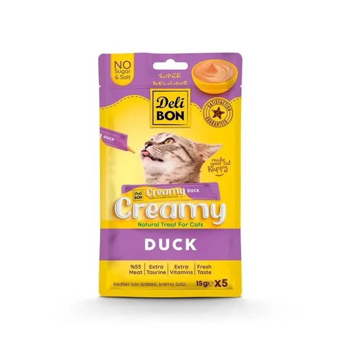 Delibon Creamy Ördekli 15gr 5 li