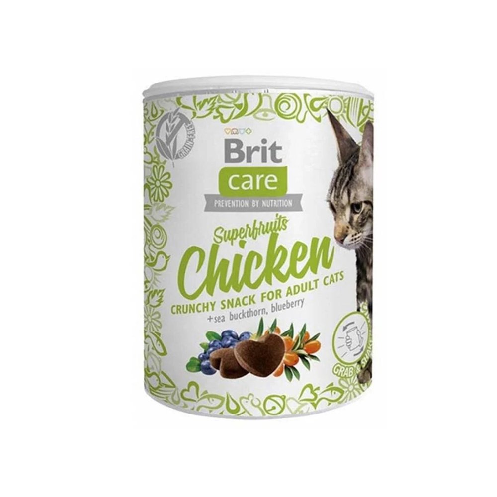 Brit Care Cat Snack Superfruıts Chıcken 100 Gr