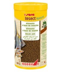Sera Insect Nature-1000 Ml / 400 Gr. Kutu Balık Yemi