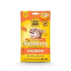 Delibon Creamy Ödül Maması Somonlu 15Gr 5Li
