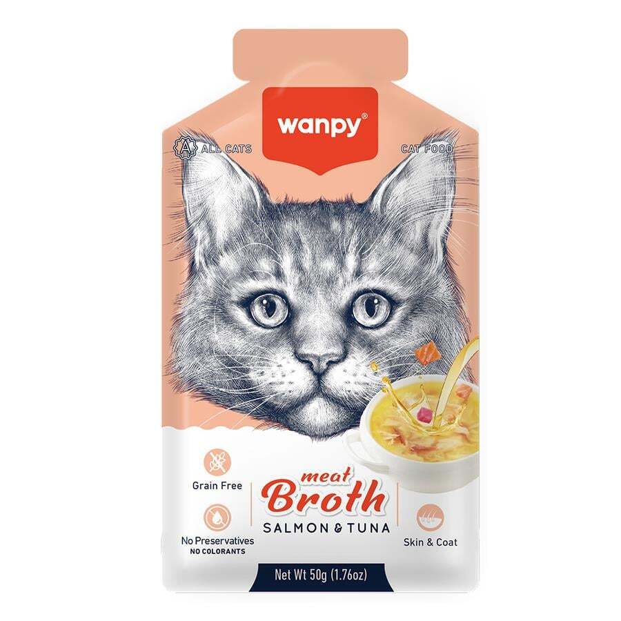 Wanpy Somon Ton Balıklı Etli Çorba 50 Gr