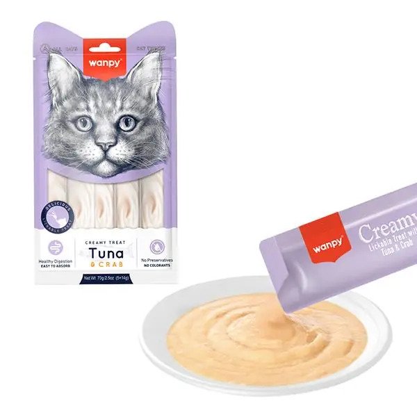 Wanpy Ton Balığı Yengeç Kedi Ödülü 5Li
