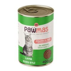 Pawmas Kuzu Etli Kedi Konservesi 400 gr