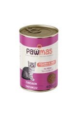 Pawmas Tavuklu Yavru Kedi Konservesi 400 gr