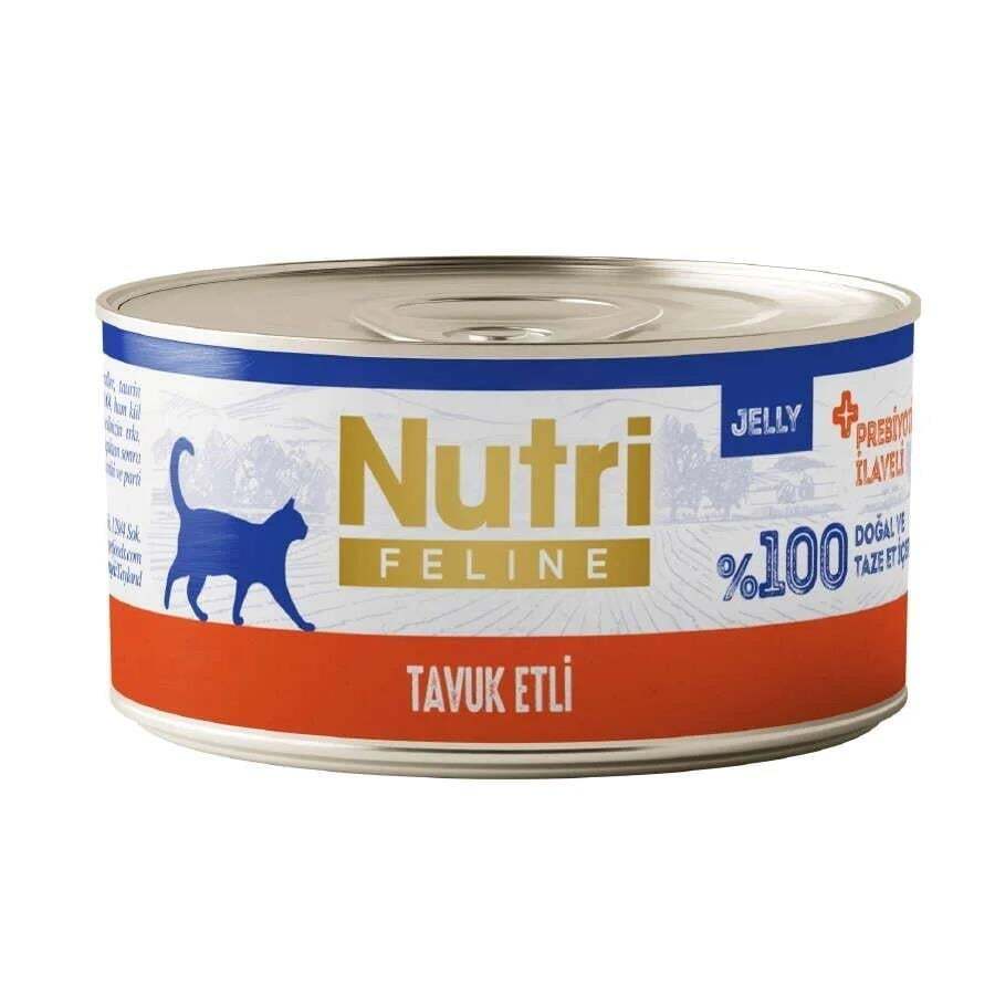 Nutri Feline Tavuk Etli Jelly 70 gr