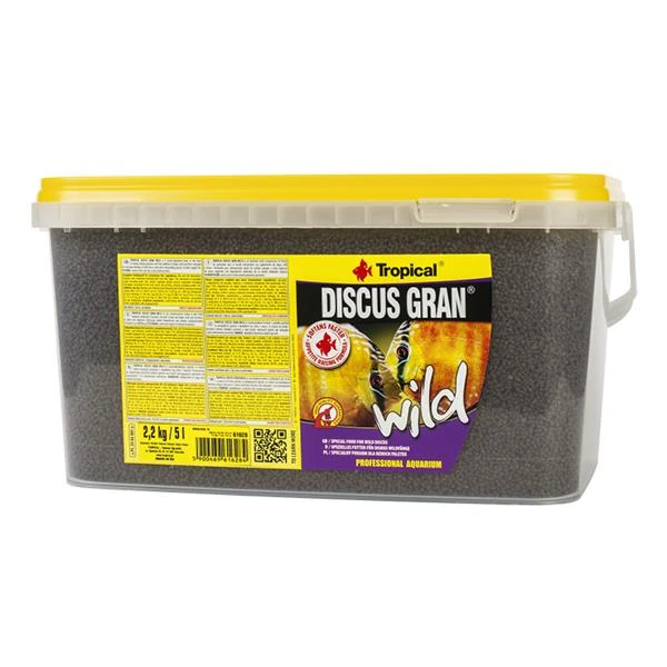 TROPİCAL DISCUS GRAN. WİLD 5L/2,2KG KOVA BALIK YEMİ