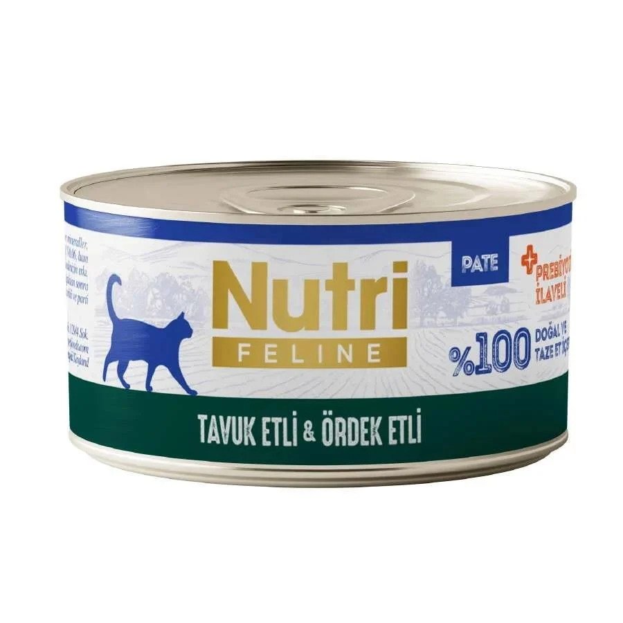 Nutri Feline Tavuk Etli ve ördekli 70 gr